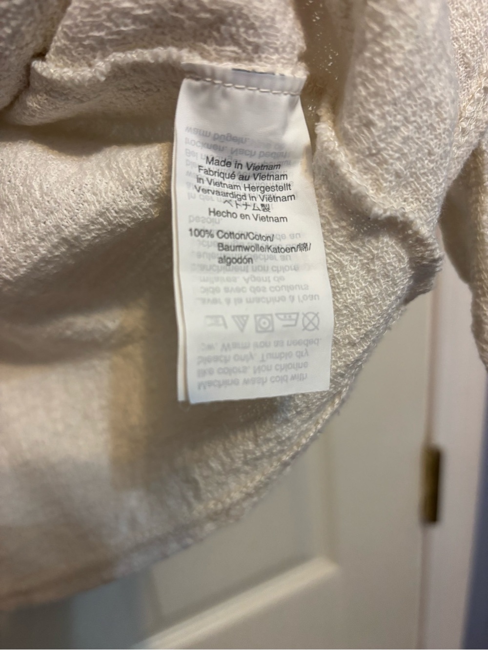 Women’s Madewell Texture & Thread Wrap Short Sleeve Top Medium - Picture 3 of 4